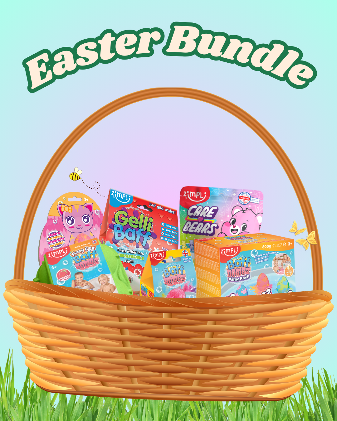 Zimpli Easter Mystery Bundle - 7 Bath Products