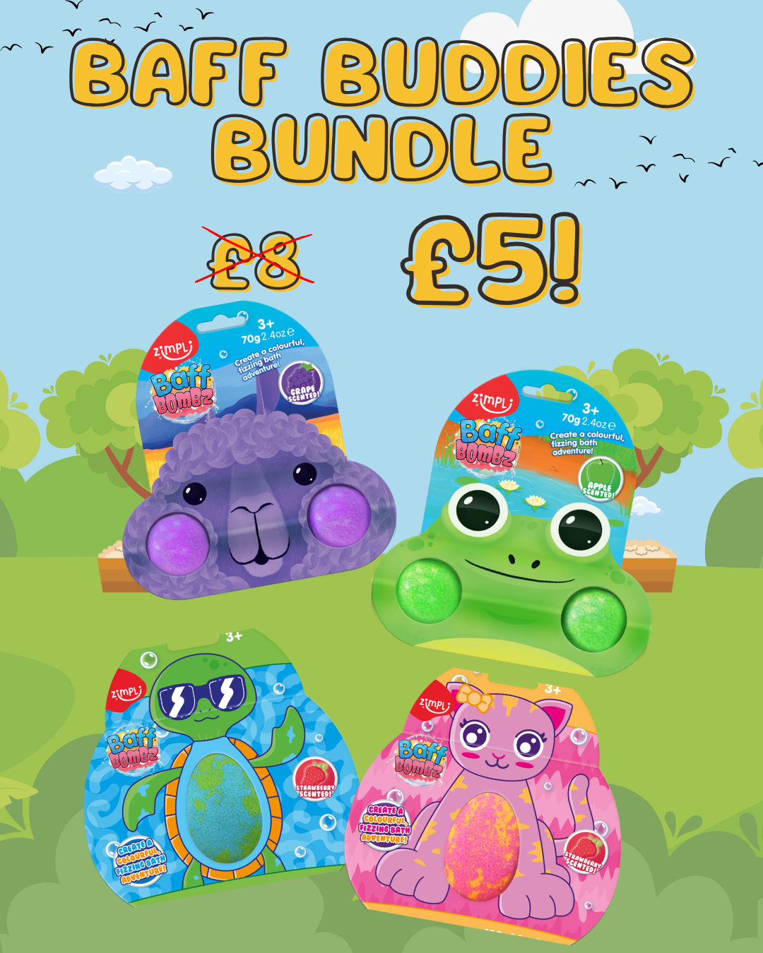 Baff Buddies Bundle