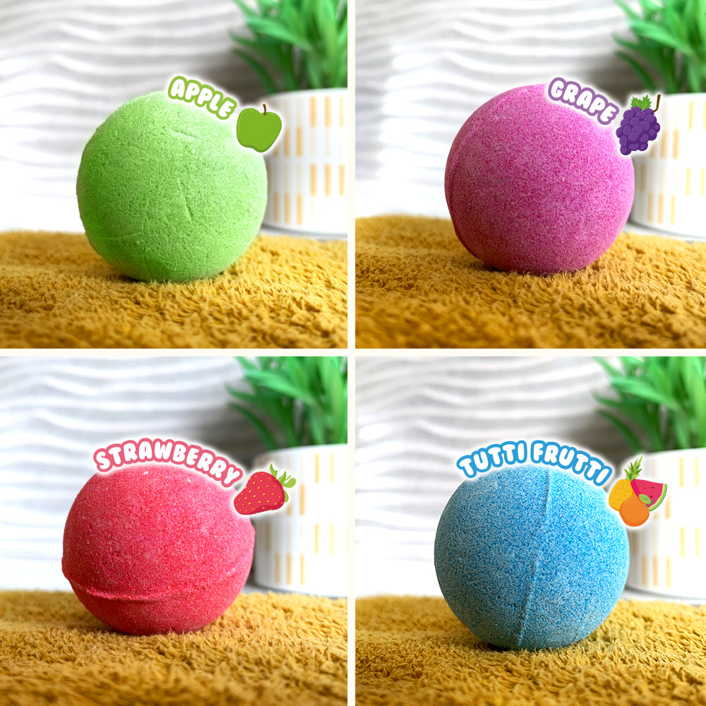 Zimpli Baff Bombz Round - 4 Pack