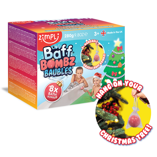 Zimpli Christmas Baff Bombz Baubles
