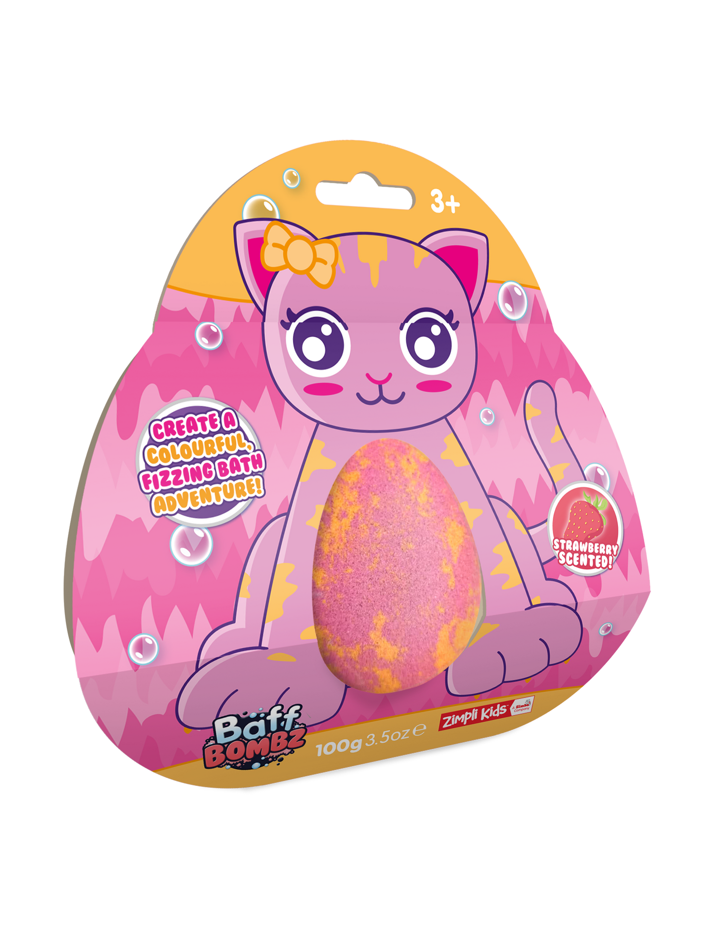 Zimpli Large Cat Baff Bomb - 100g