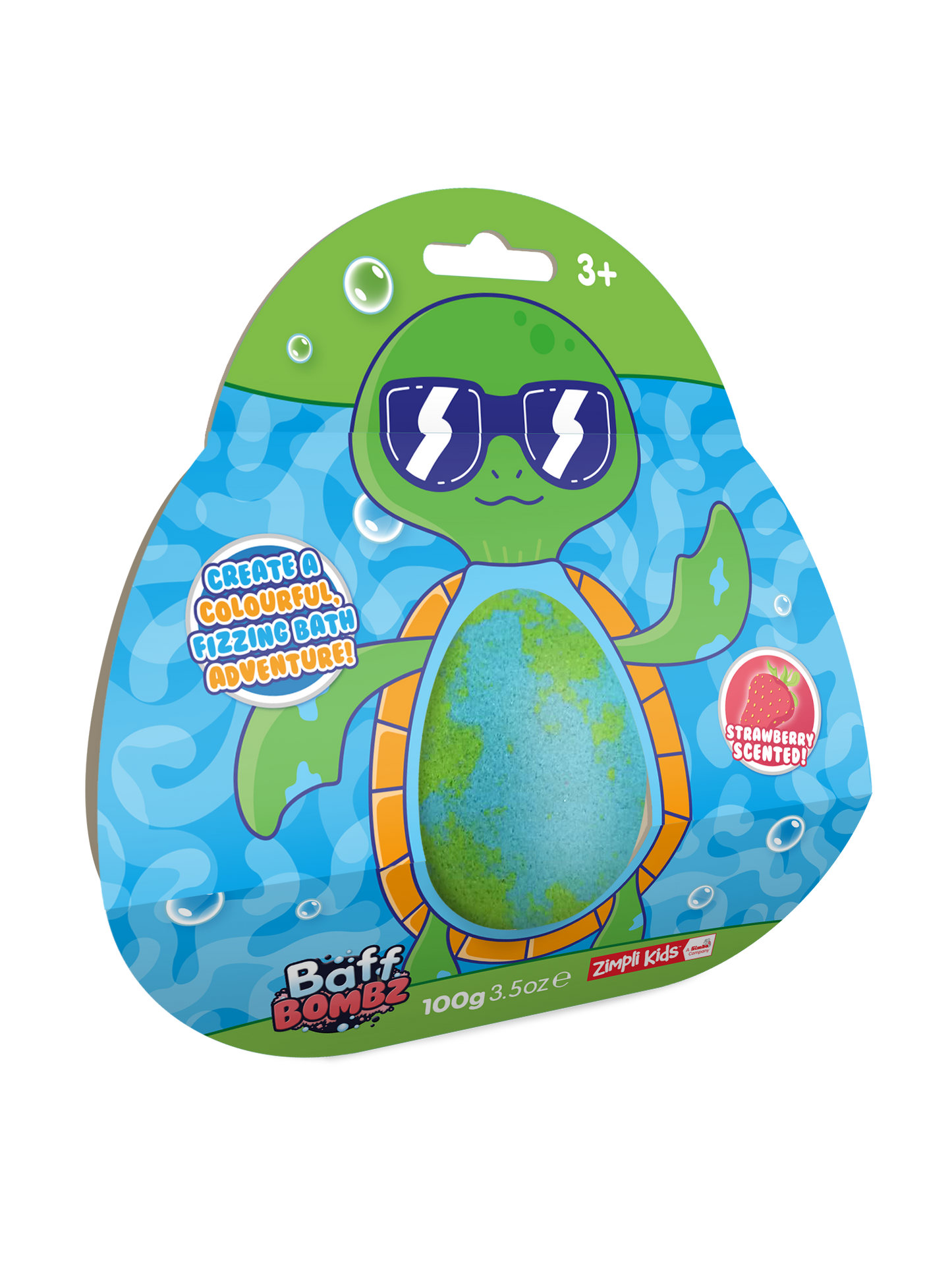 Zimpli Large Turtle Baff Bombz