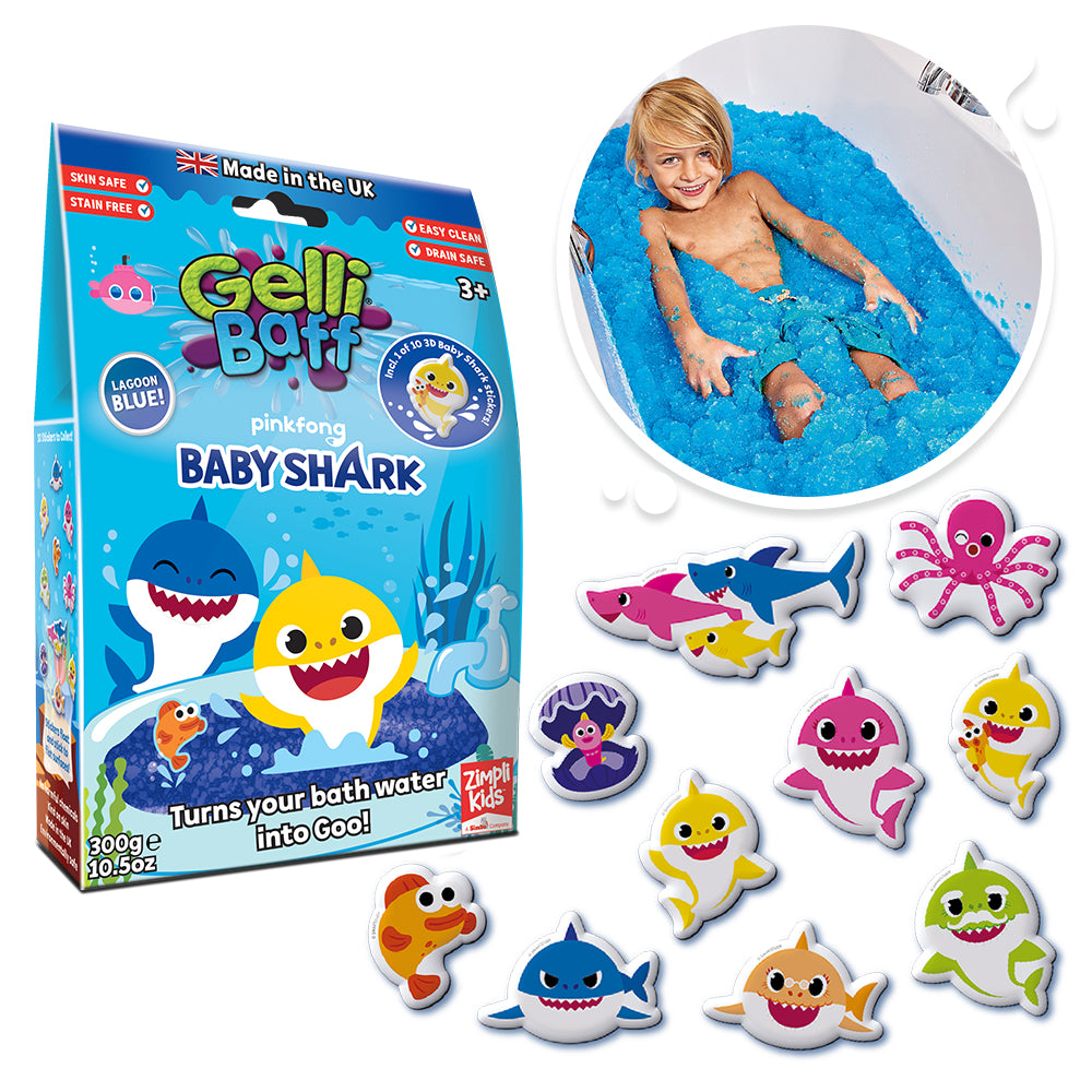 Baby Shark Gelli Baff Blue