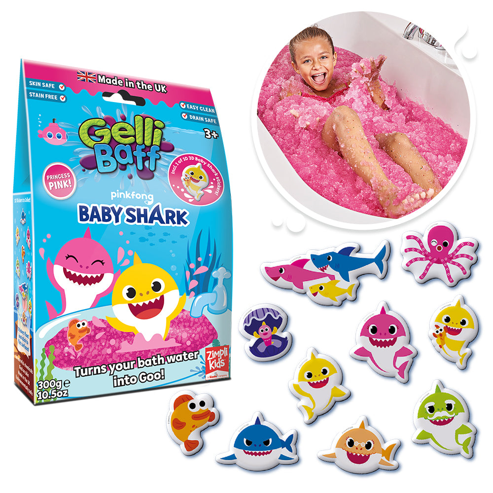 Baby Shark Gelli Baff Pink