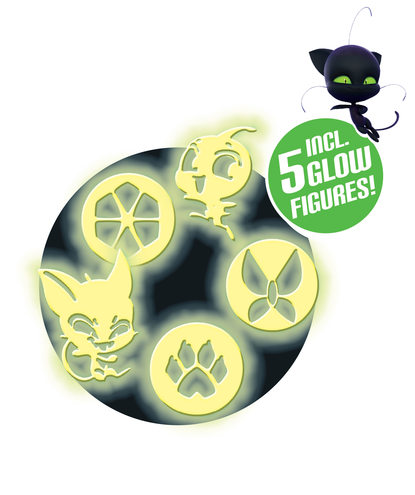 Miraculous Cat Noir Slime Baff - Green
