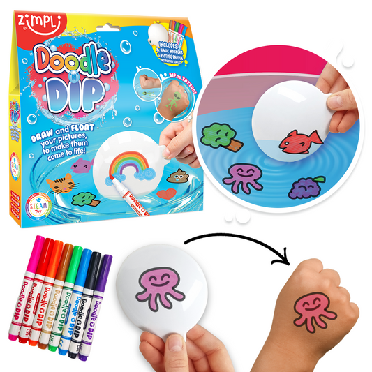 Zimpli Doodle N Dip - Arts & Crafts Set