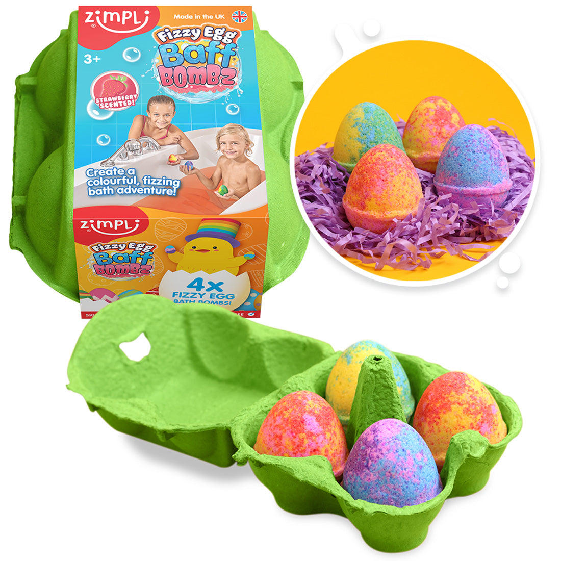 Zimpli Easter Mystery Bundle - 5 Bath Products