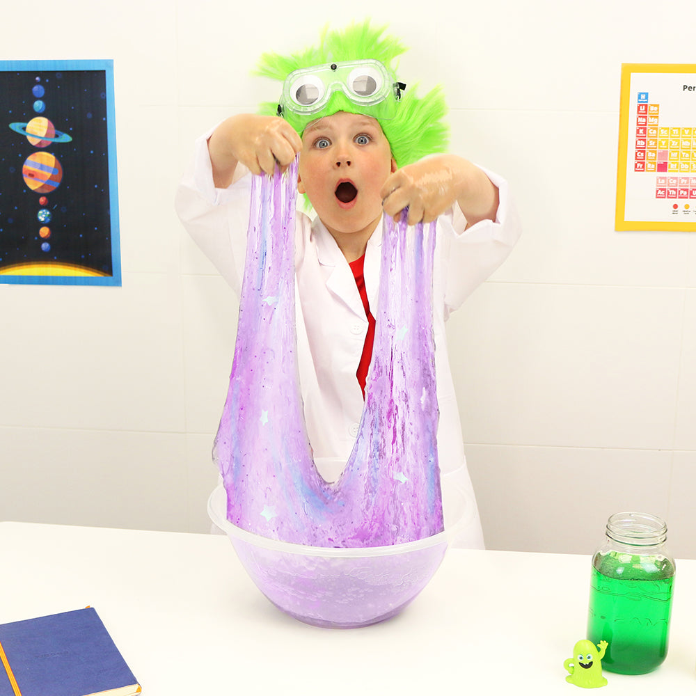 Zimpli Galaxy Slime Play - With Glow In The Dark Stars