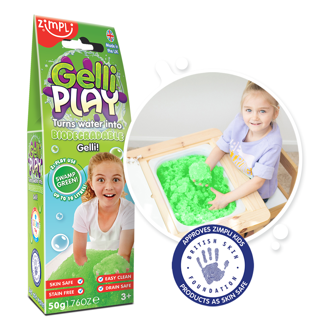 Zimpli Gelli Play - Green