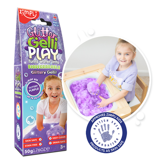 Zimpli Glitter Gelli Play - Purple