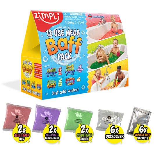 Zimpli Mega Baff Pack - 12 Use Pack