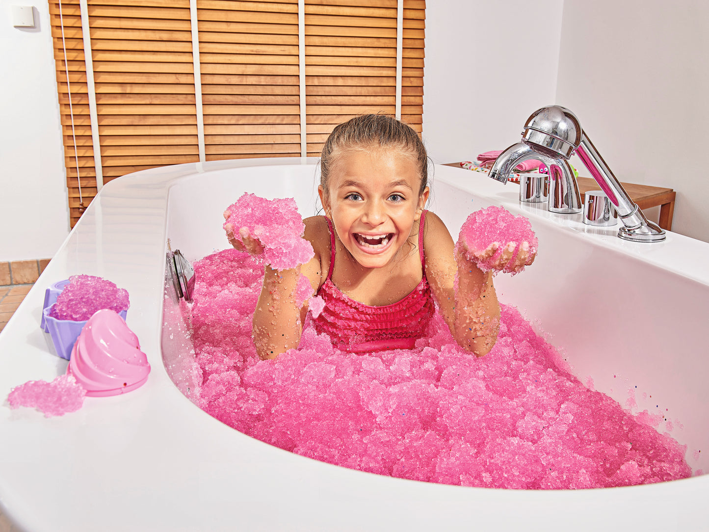 Zimpli Gelli Baff 4 Use Pack - Orange & Pink