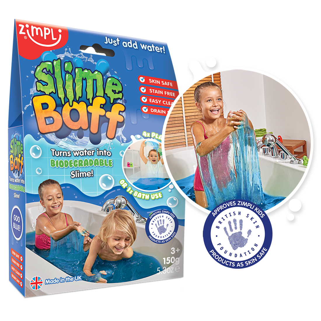 Zimpli Slime Baff Blue