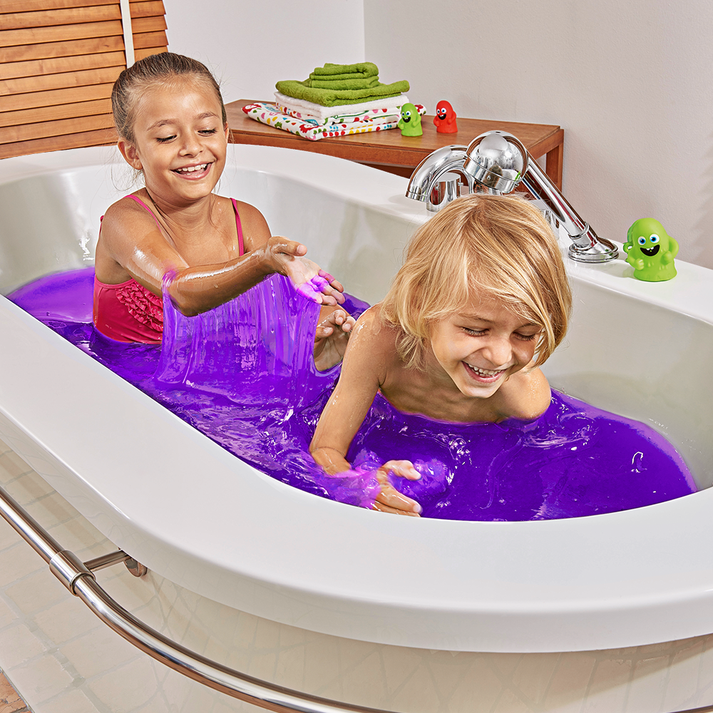 Zimpli Slime Baff 4 Use Pack - Purple & Green