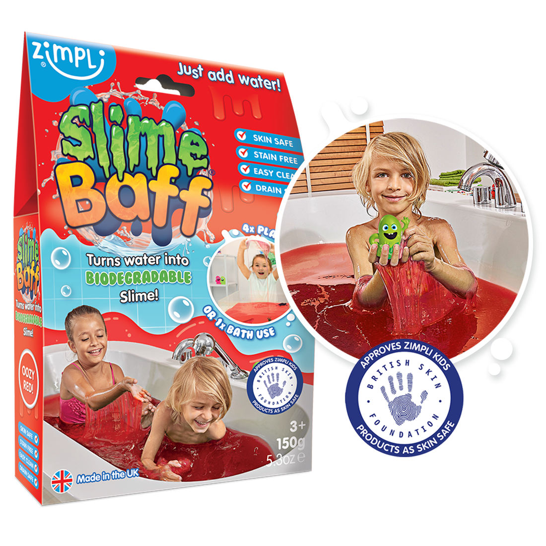 Zimpli Slime Baff Red