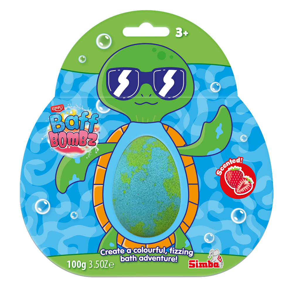 TSUNAMILURES　SLAPPHAPPYBEAVER　BVCOLOR　美品 Zimpli Large Turtle Baff Bombz