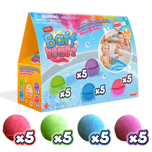 Zimpli Baff Bombz Round Mega Pack - 20 Baff Bombz