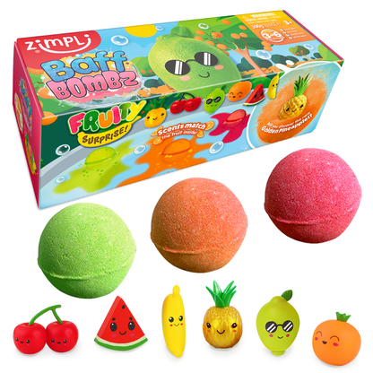 Fruity Baff Bombz Surprise - 3 Pack