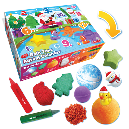 Zimpli Bath Time Advent Calendar - 12 Days Of Christmas