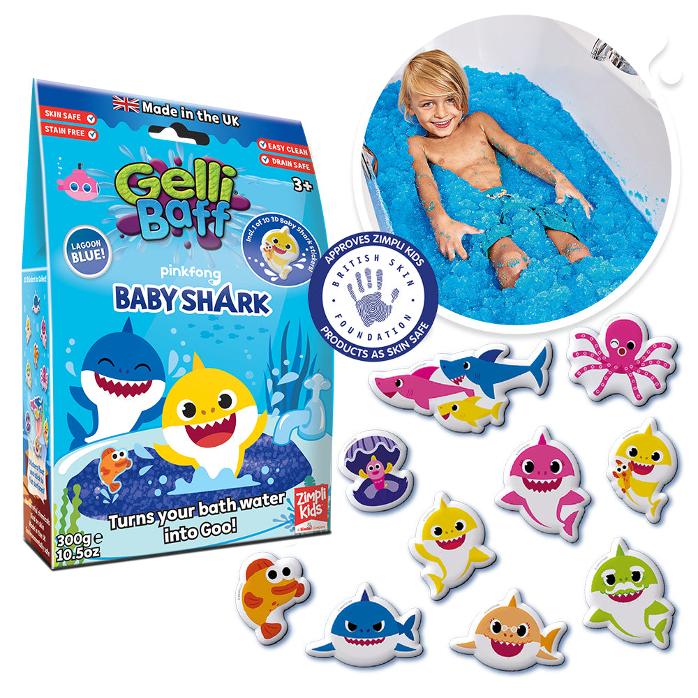 Baby Shark Gelli Baff Blue