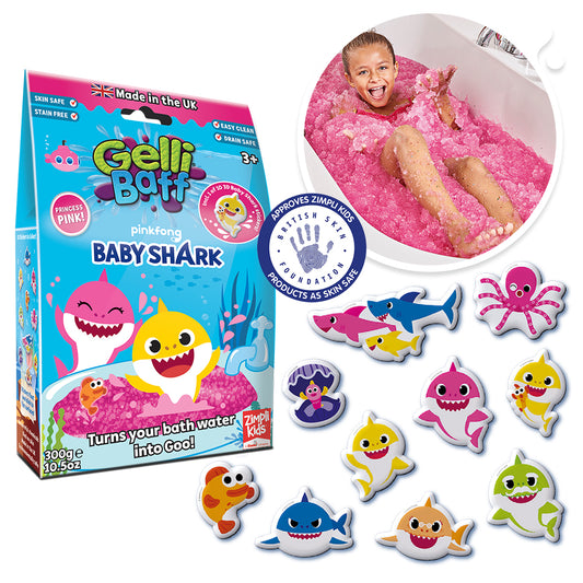 Baby Shark Gelli Baff Pink