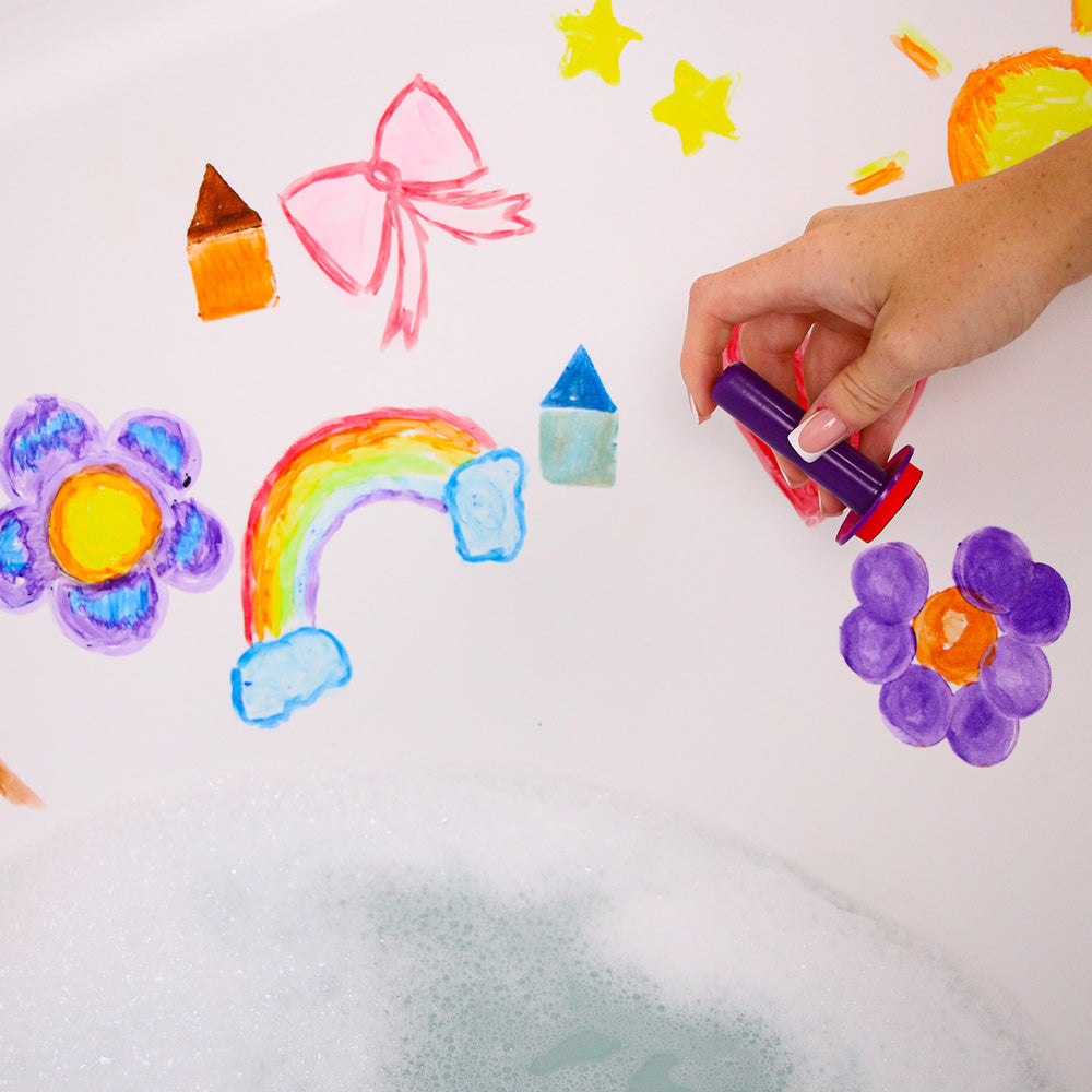 Zimpli Baff Paints - Activity Set & Colouring Book