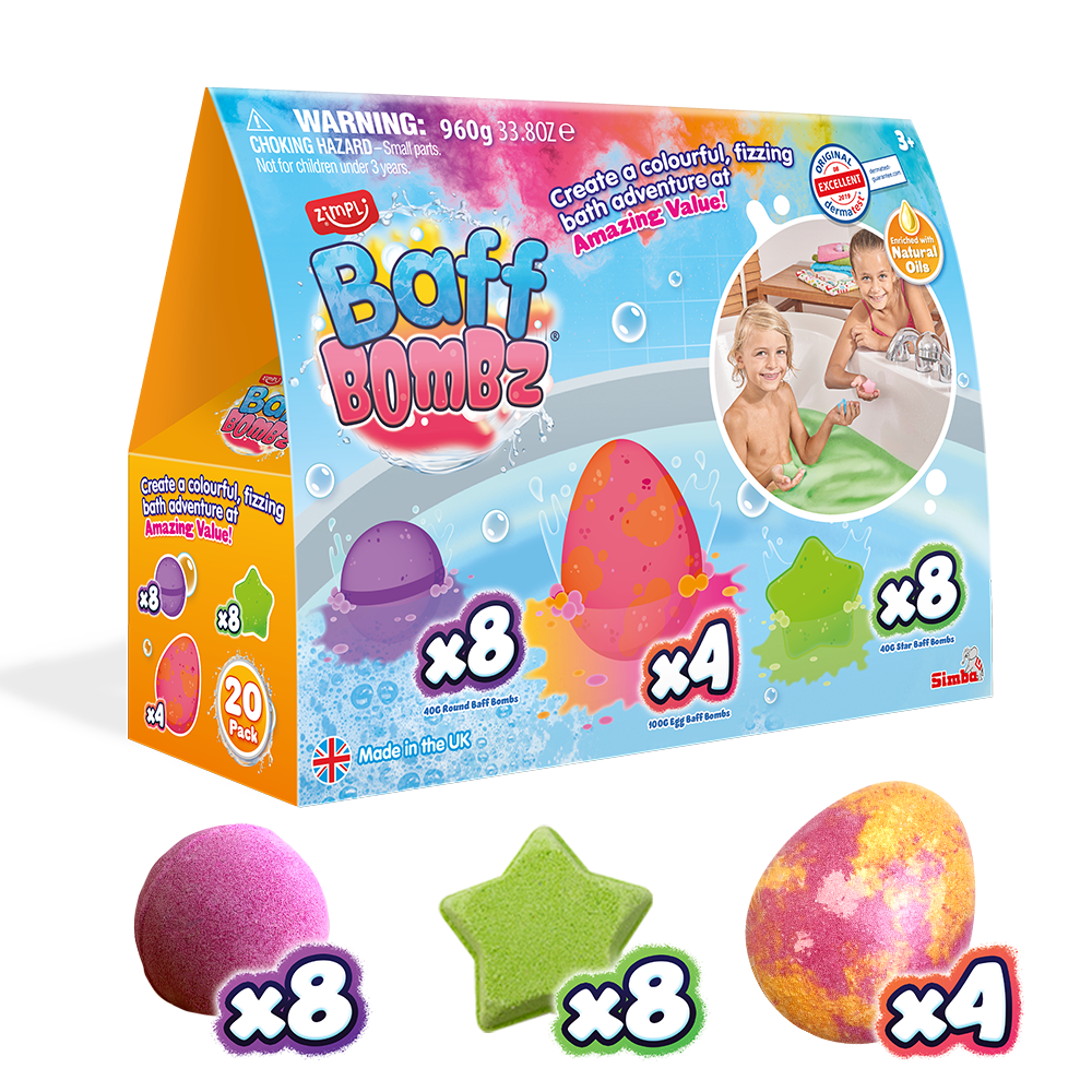 Zimpli Baff Bombz Mega 20 Pack