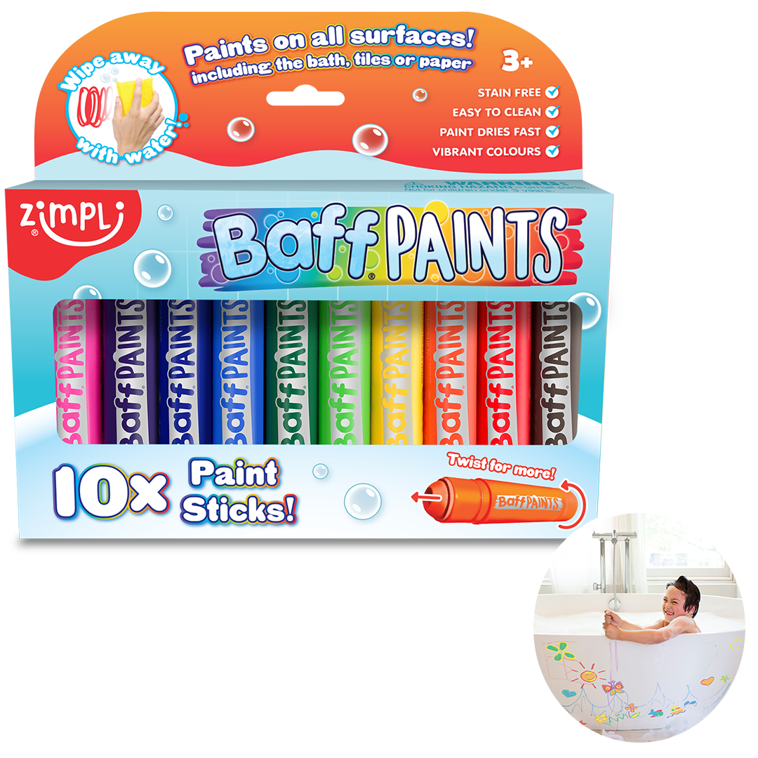 Zimpli Baff Paint Sticks