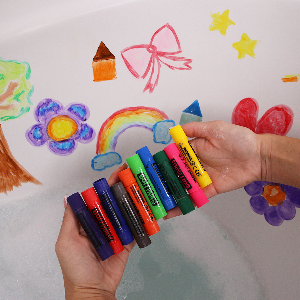Zimpli Baff Paints - Activity Set & Colouring Book