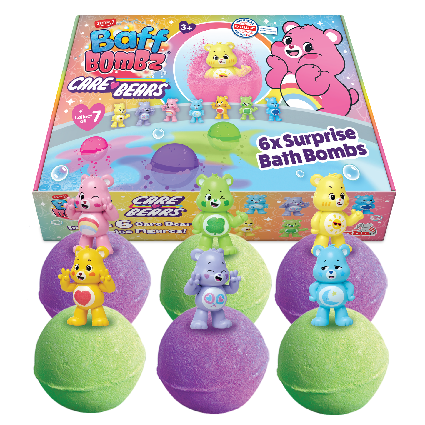 Care Bears Baff Bombz Surprise - 6 Pack