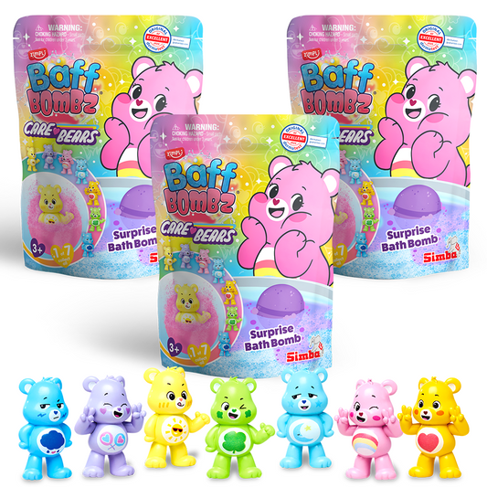 Care Bears Baff Bombz Surprise - 3 Pack