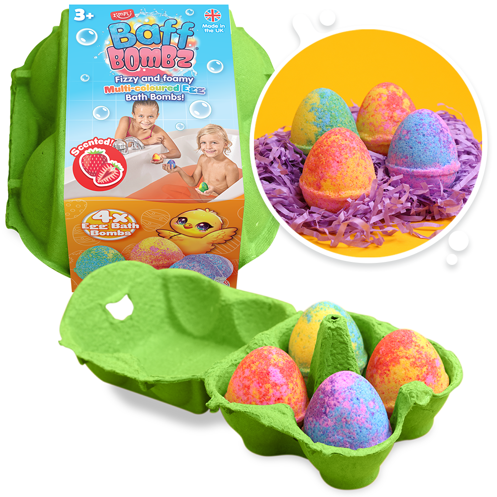 Fizzy Egg Baff Bombz