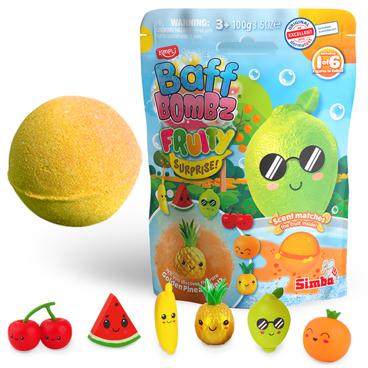 Zimpli Fruity Surprise Baff Bombz