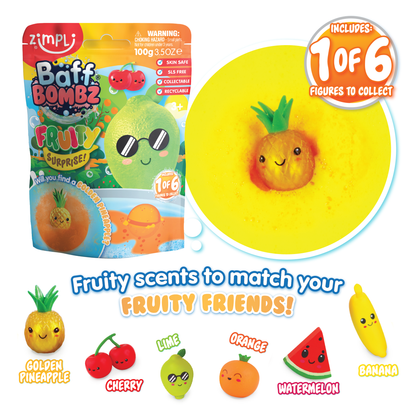 Zimpli Fruity Surprise Baff Bombz