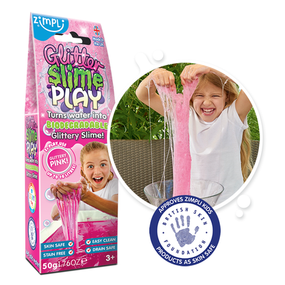 Zimpli Glitter Slime Play - Pink