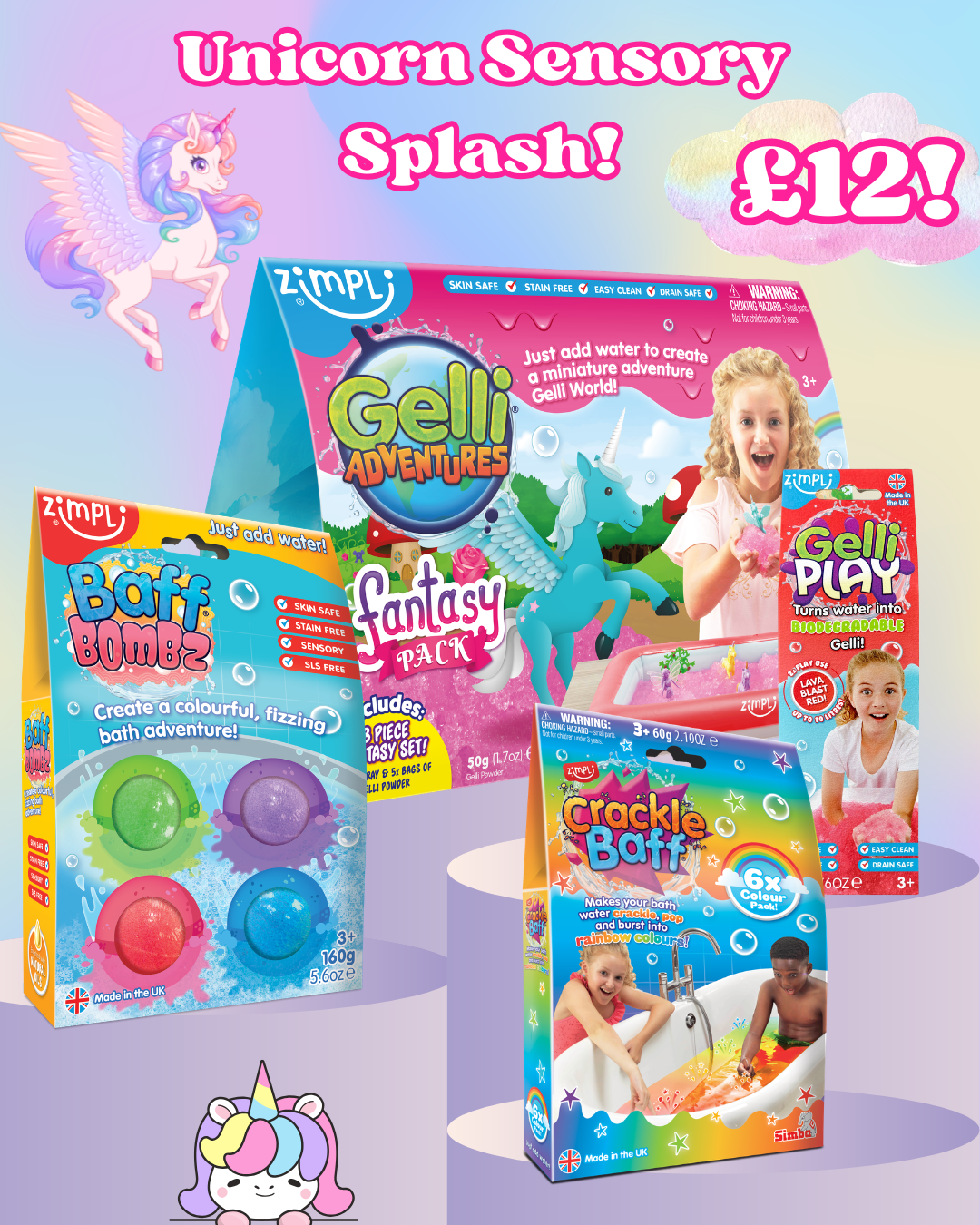 Unicorn Sensory Splash