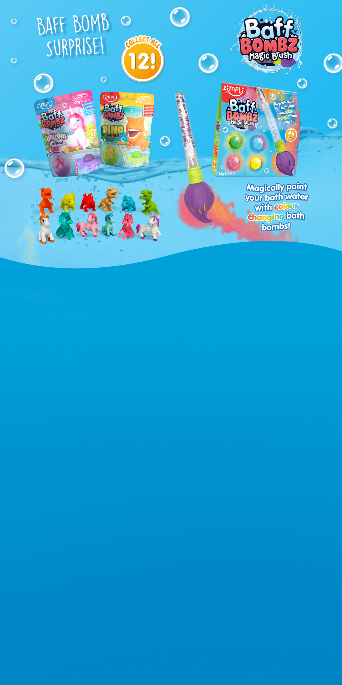 Zimpli Kids Mega Baff Pack (Save £15!) – Mini Senses