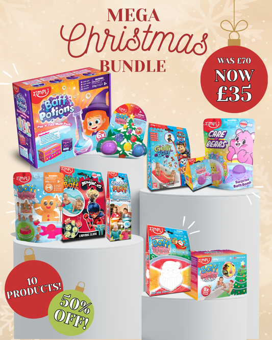 Mega Christmas Bundle - 10 Bath Products!
