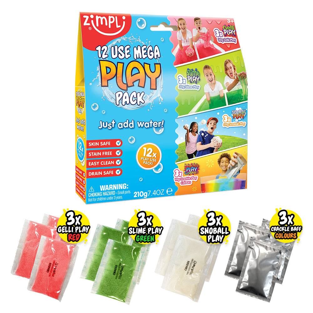Zimpli Mega Play Pack - 12 Use