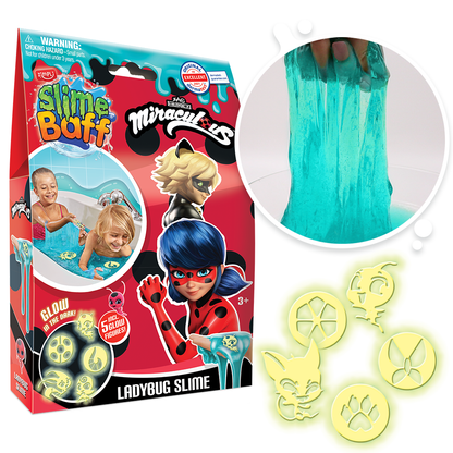 Miraculous Lady Bug Slime Baff - Aqua