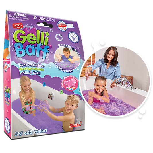 Zimpli Smelli Gelli Baff Purple - Bubblegum