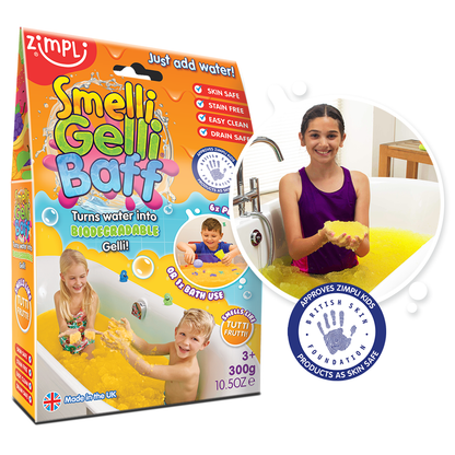 Zimpli Smelli Gelli Baff Yellow - Tutti Frutti