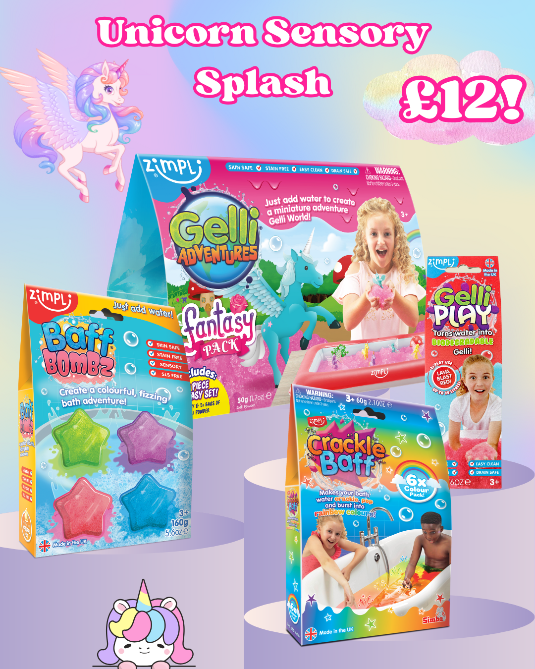 Unicorn Sensory Splash