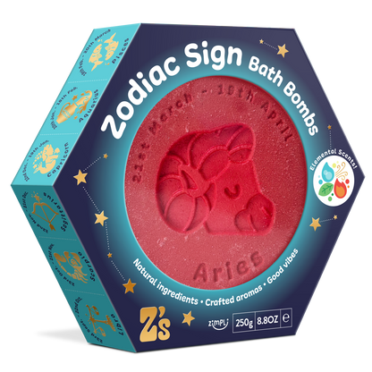 Z'S Zodiac Signs Bath Bombs - ARIES