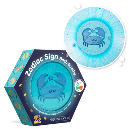 Z'S Zodiac Signs Bath Bombs - CANCER