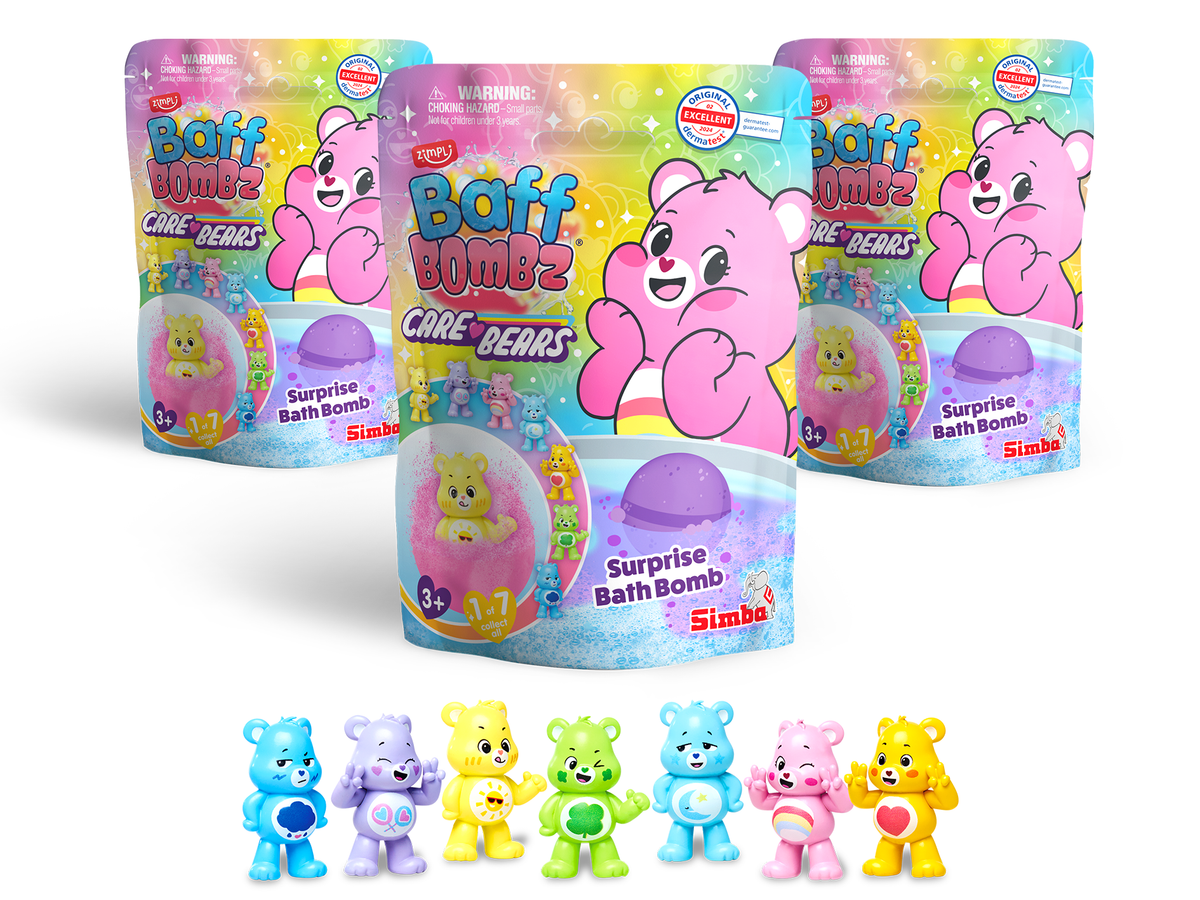 Care Bears Baff Bombz Surprise - 3 Pack