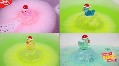 Zimpli Christmas Duck Surprise Baff Bombz - 3 Pack