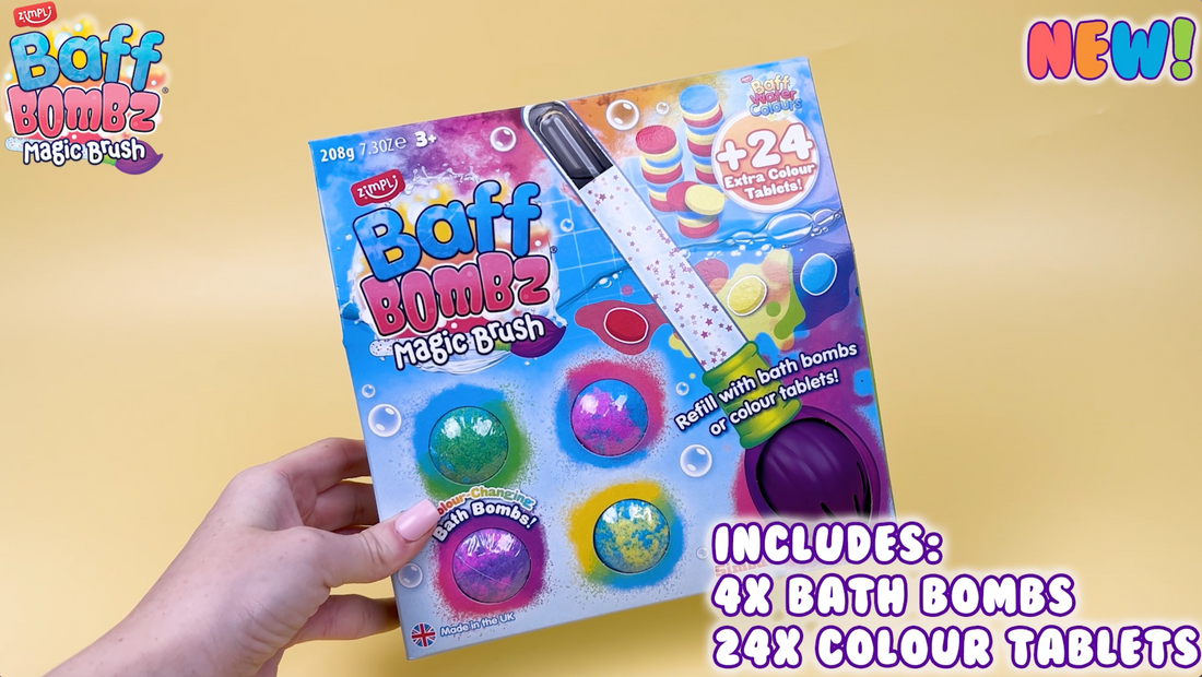 Magic Brush & Baff Water Colours 